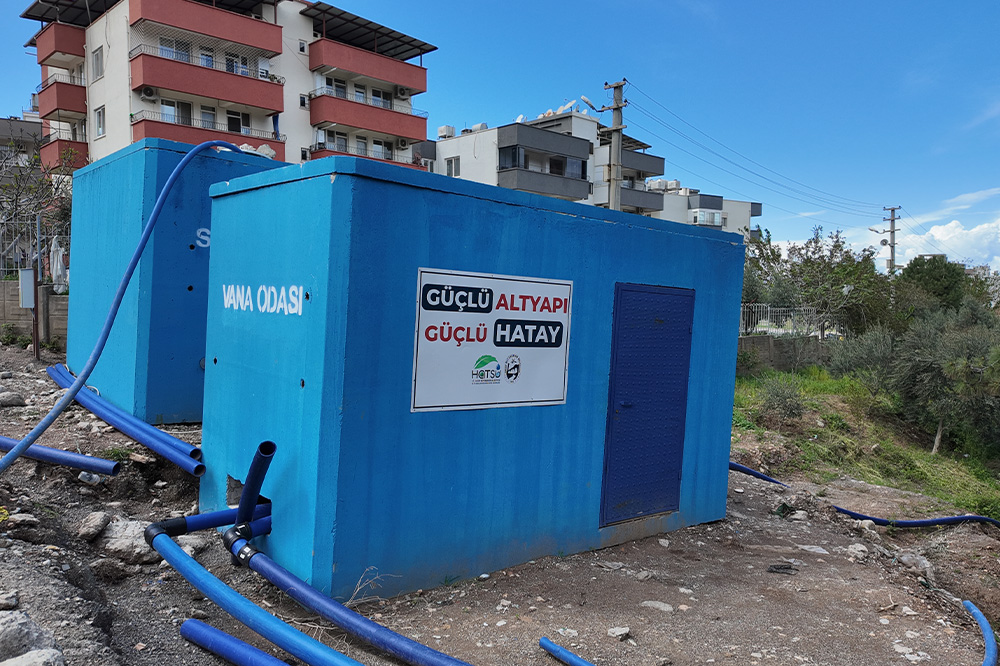 HATSU, DOSTLAR SİTESİ’NDE SU İLETİMİNİ GÜVENLİ HALE GETİRDİ