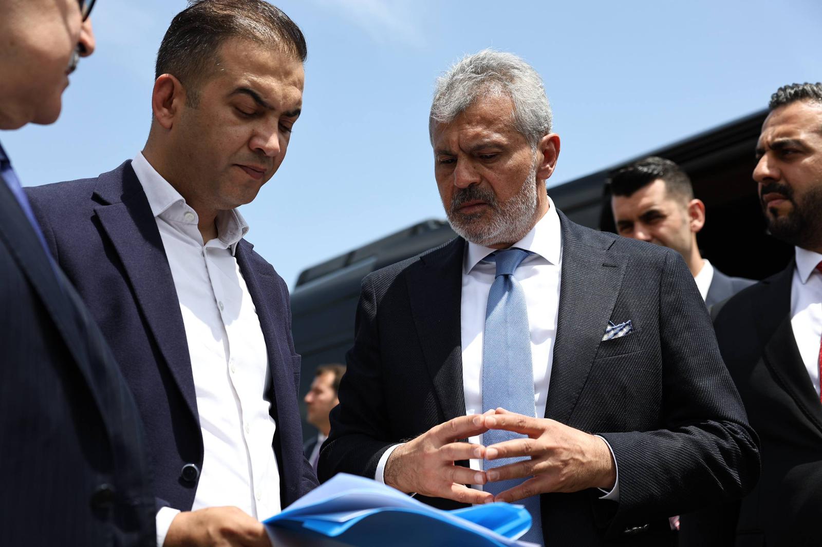BAŞKAN ÖNTÜRK REYHANLI PAZAR YERİNİ YERİNDE İNCELEDİ