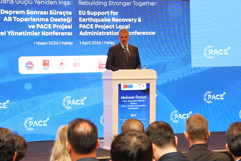 HATAY’DA PACE PROJESİ YEREL YÖNETİMLER KONFERANSI YAPILDI