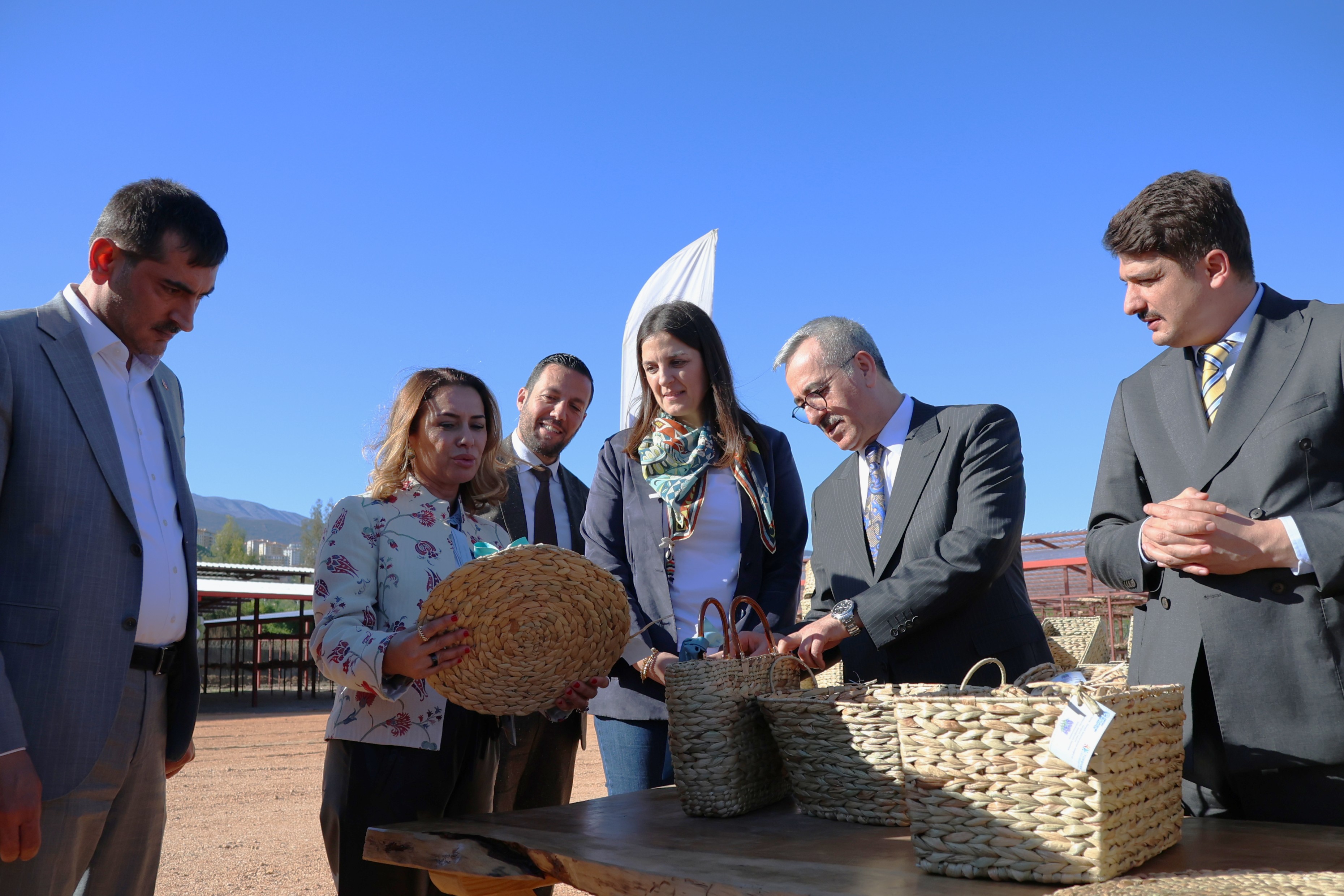 SU SÜMBÜLLERİ İŞLEME MERKEZİ TÖRENLE AÇILDI