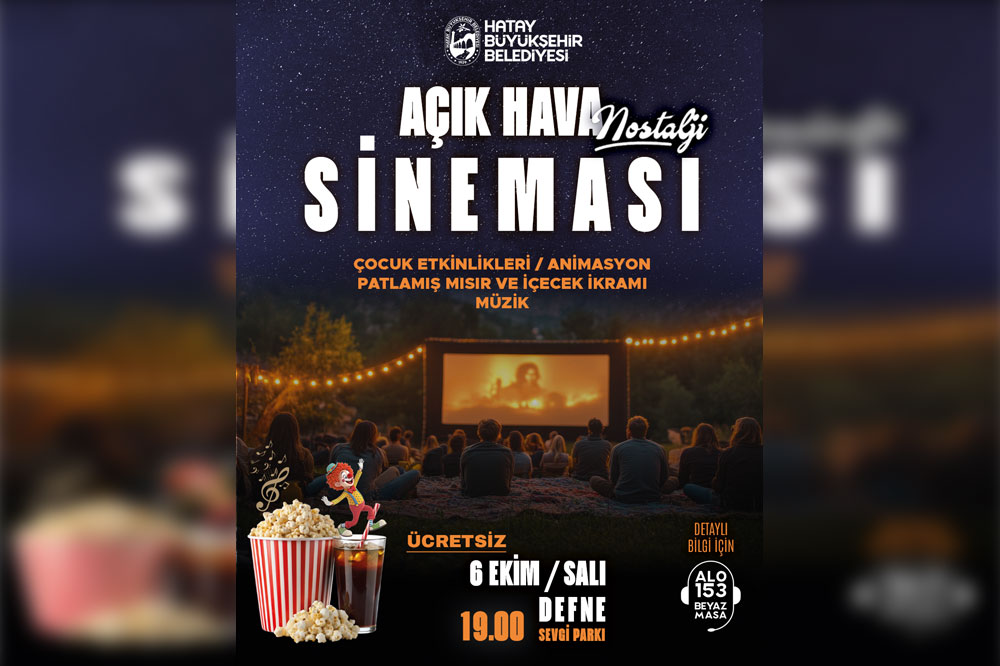 HBB SİNEMA KEYFİNİN YENİ ADRESİ: DEFNE 
