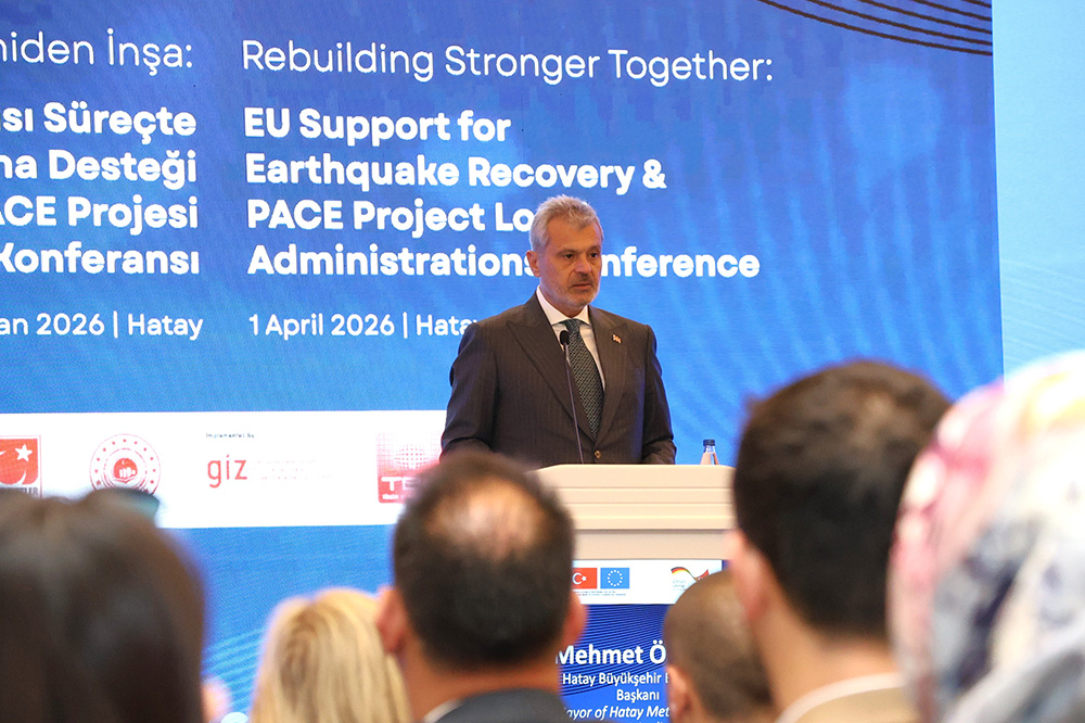 HATAY’DA PACE PROJESİ YEREL YÖNETİMLER KONFERANSI YAPILDI