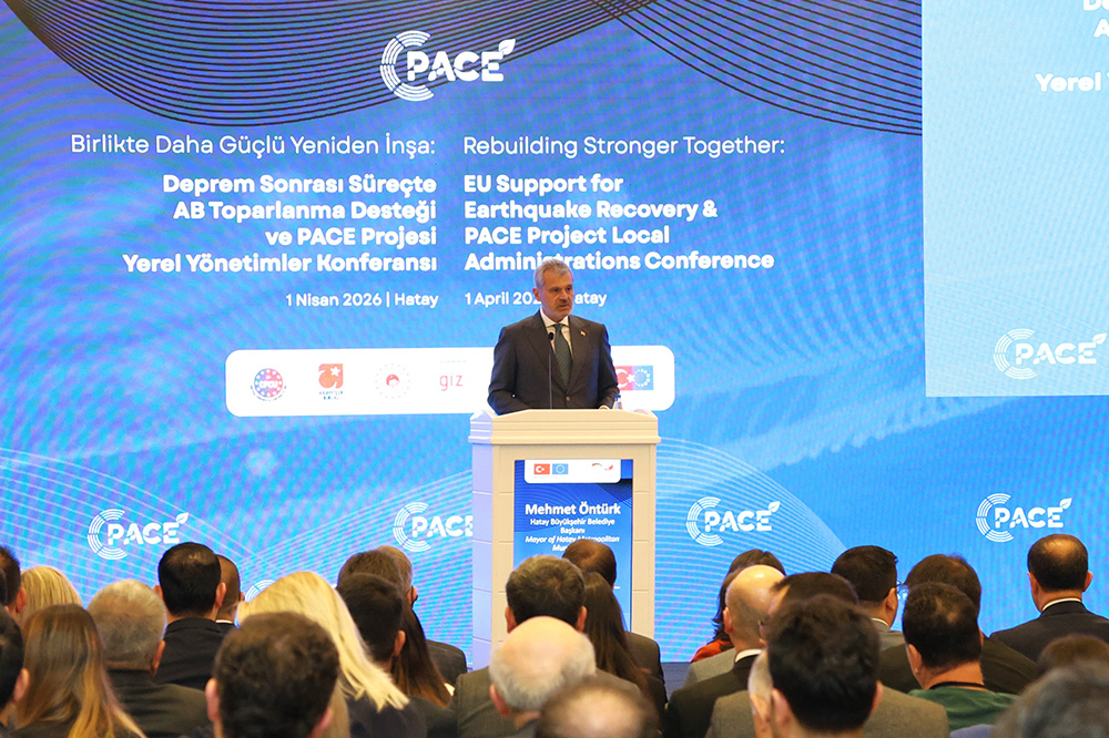 HATAY’DA PACE PROJESİ YEREL YÖNETİMLER KONFERANSI YAPILDI