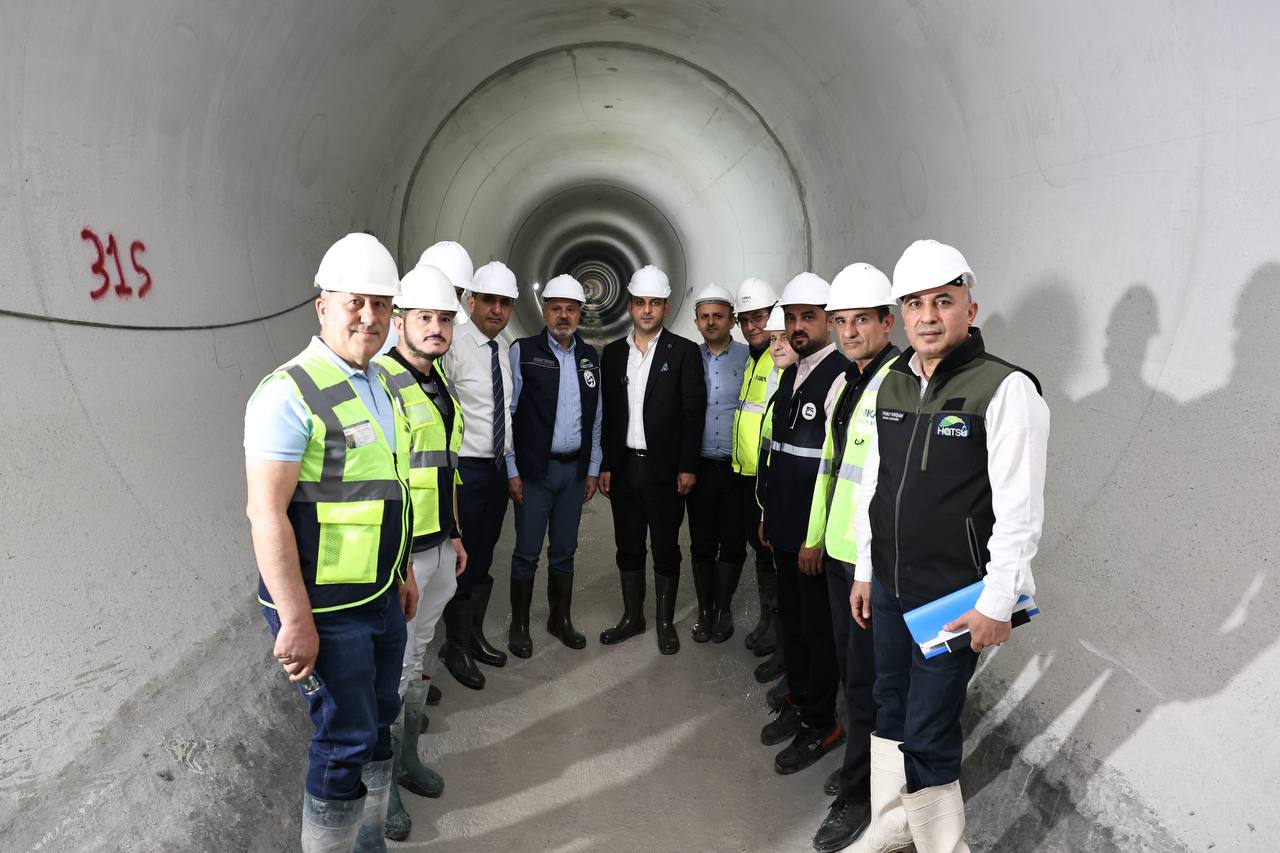 BAŞKAN ÖNTÜRK HBB'NİN DEFNE'DEKİ YATIRIMLARINI YERİNDE İNCELEDİ