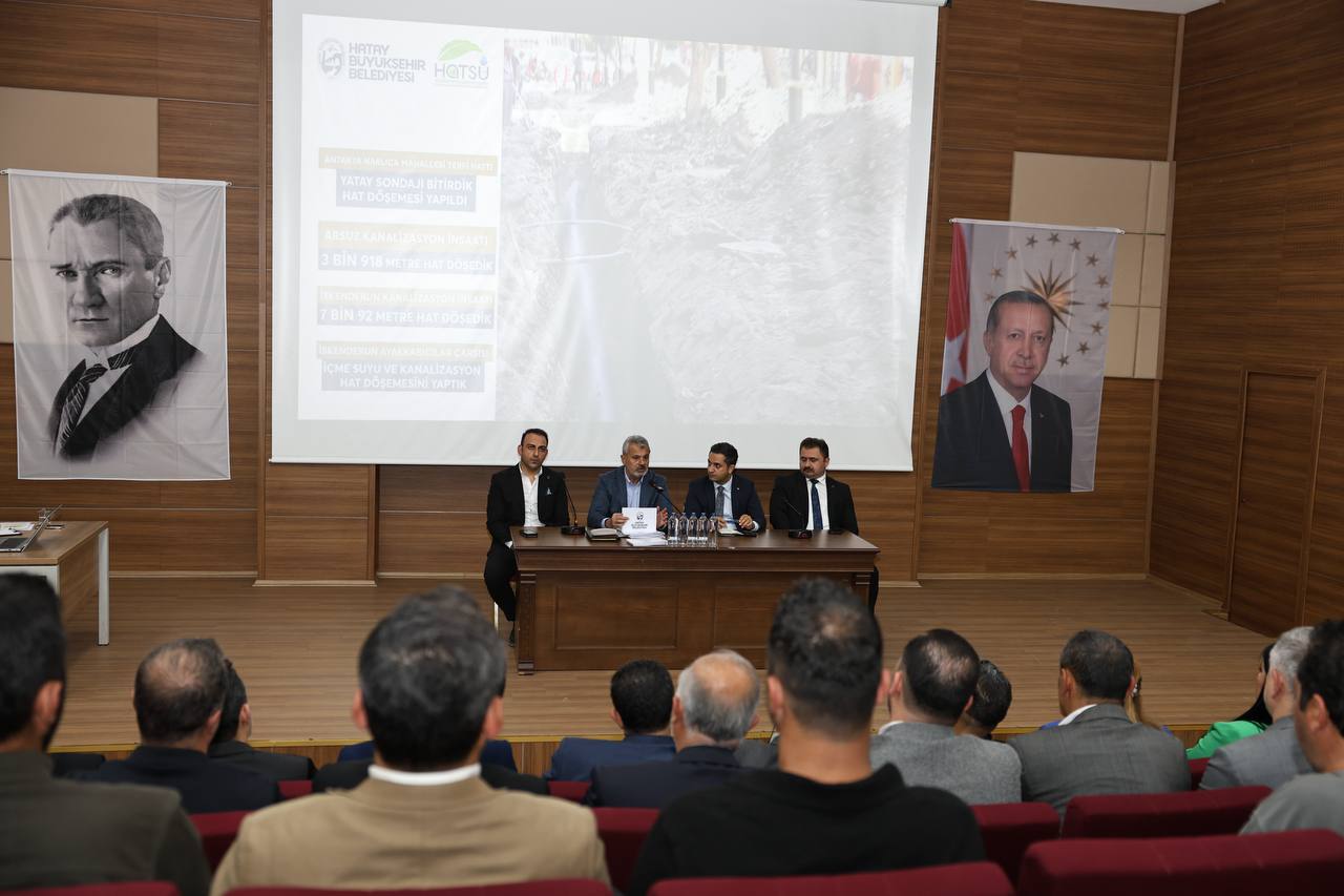 BAŞKAN ÖNTÜRK’TEN HATAY VE DEFNE’YE MÜJDELER