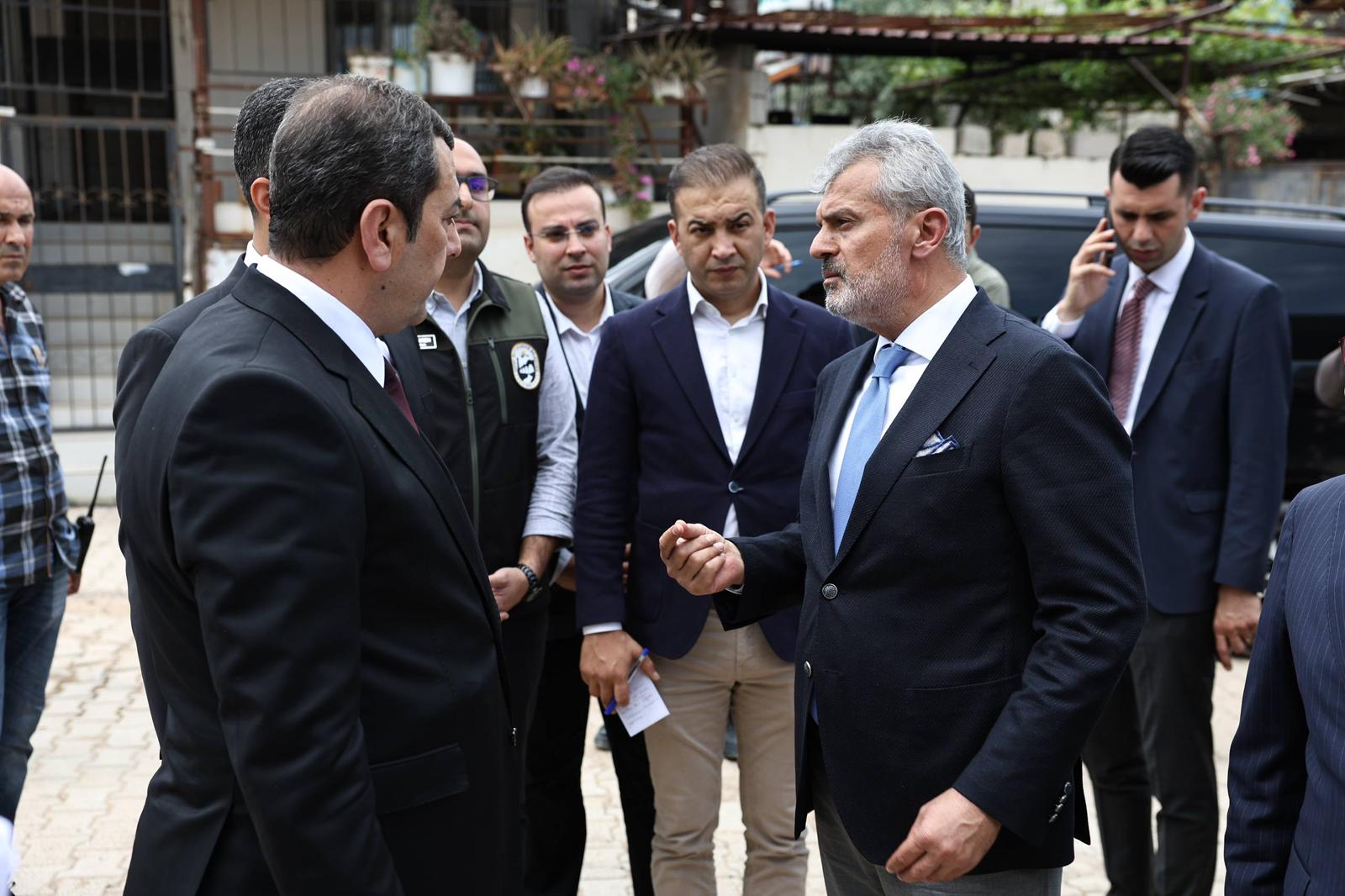 BAŞKAN ÖNTÜRK REYHANLI PAZAR YERİNİ YERİNDE İNCELEDİ