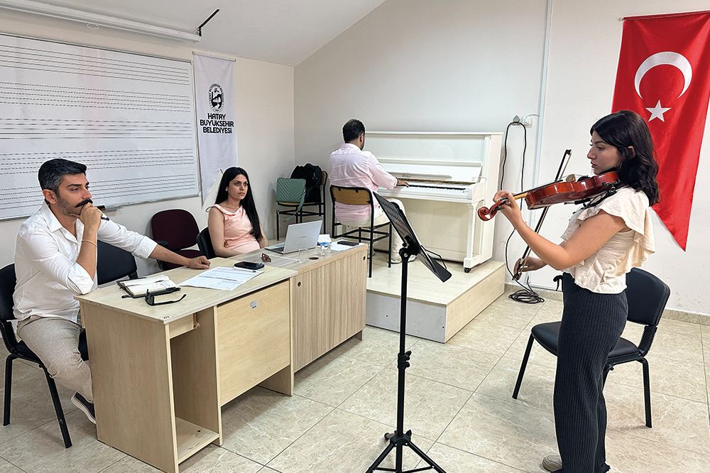HBB KÜLTÜR SANAT AKADEMİSİ İÇİN SEÇMELER YAPILDI