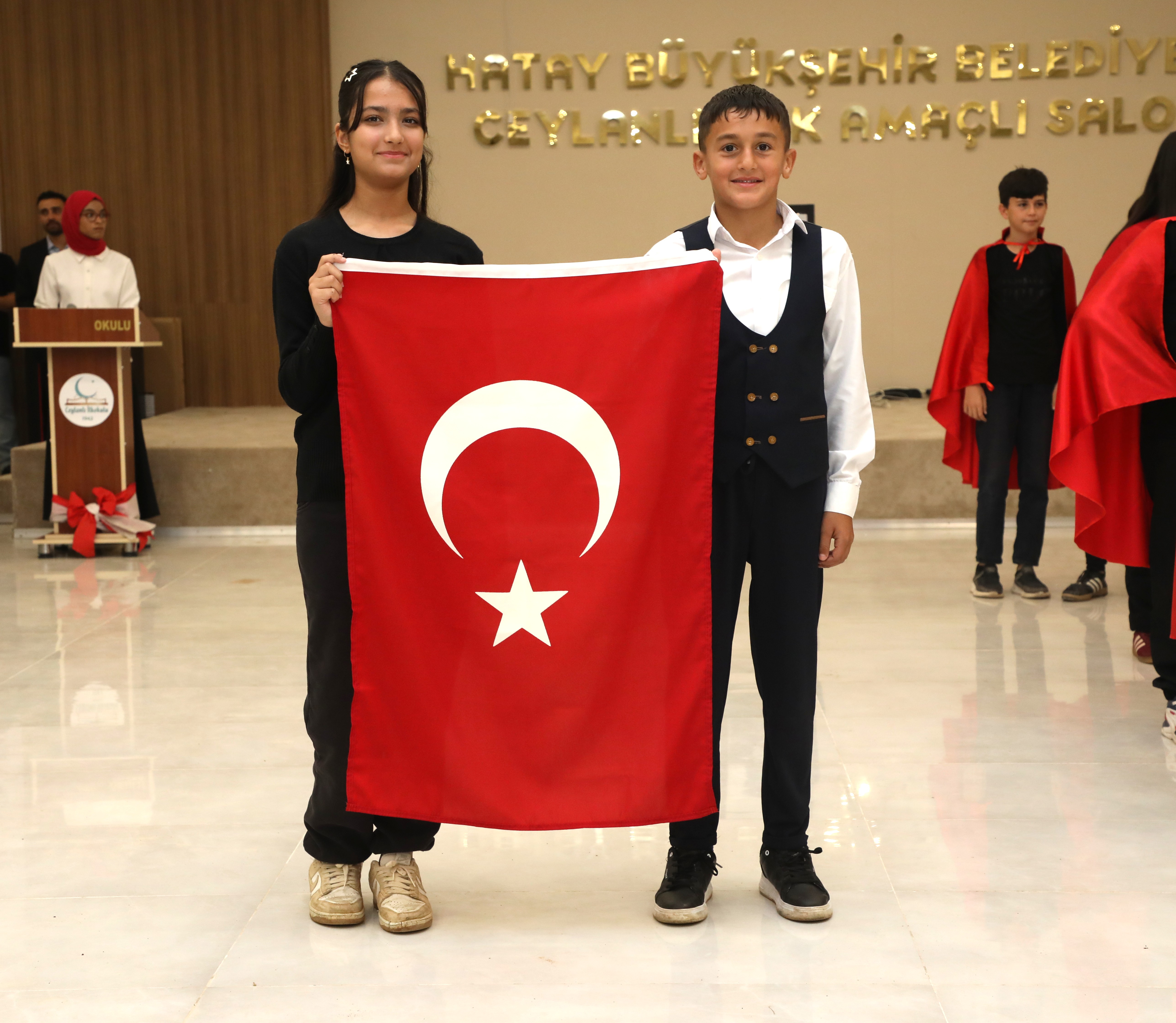 HBB’NİN ÇOK AMAÇLI SALONUNDA CUMHURİYET COŞKUSU