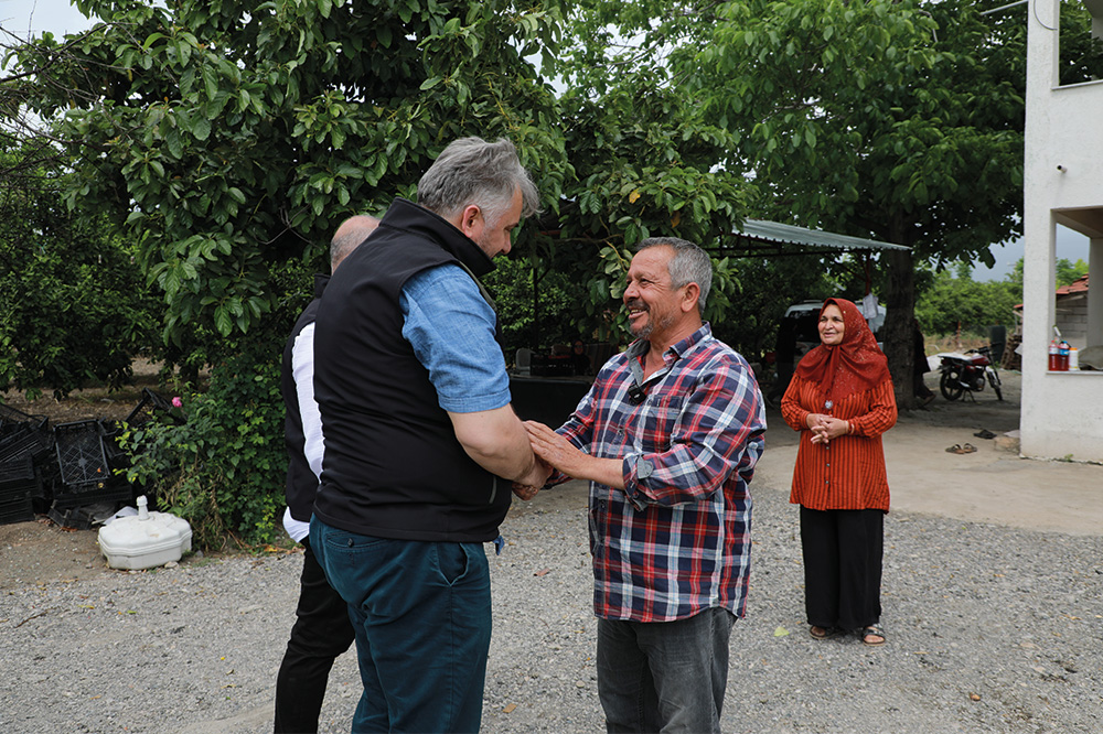 HBB’DEN ÇİFTÇİLER GÜNÜ’NDE ANLAMLI ZİYARET