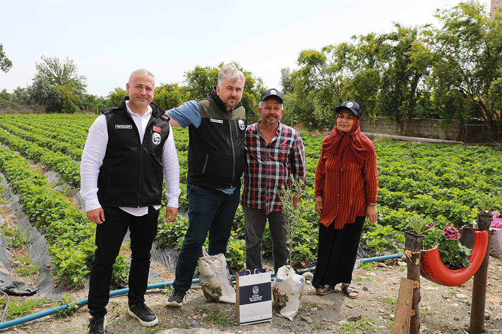 HBB’DEN ÇİFTÇİLER GÜNÜ’NDE ANLAMLI ZİYARET
