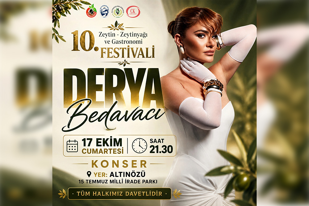 ALTINÖZÜ ZEYTİN VE ZEYTİNYAĞI FESTİVALİ İÇİN GERİ SAYIM BAŞLADI