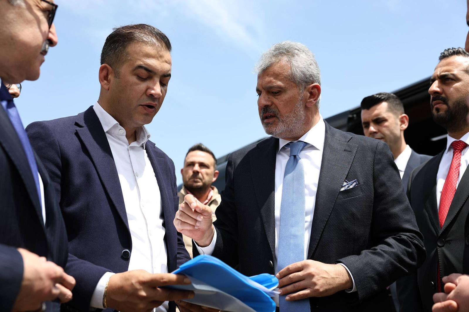 BAŞKAN ÖNTÜRK REYHANLI PAZAR YERİNİ YERİNDE İNCELEDİ
