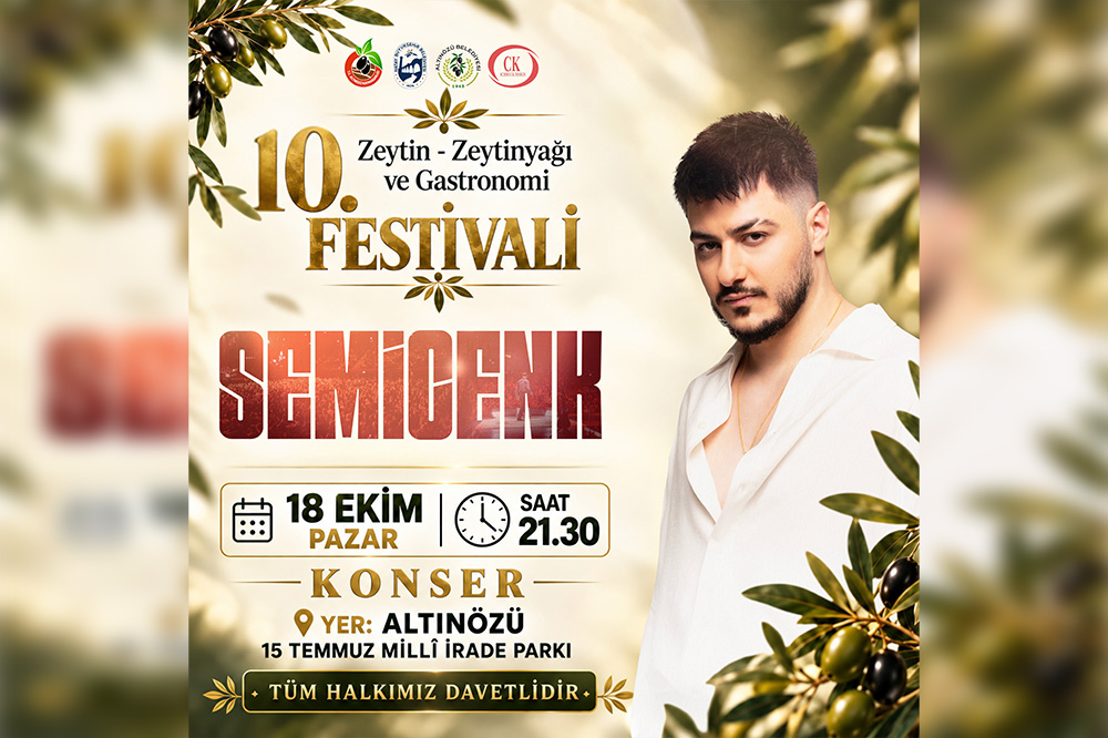 ALTINÖZÜ ZEYTİN VE ZEYTİNYAĞI FESTİVALİ İÇİN GERİ SAYIM BAŞLADI