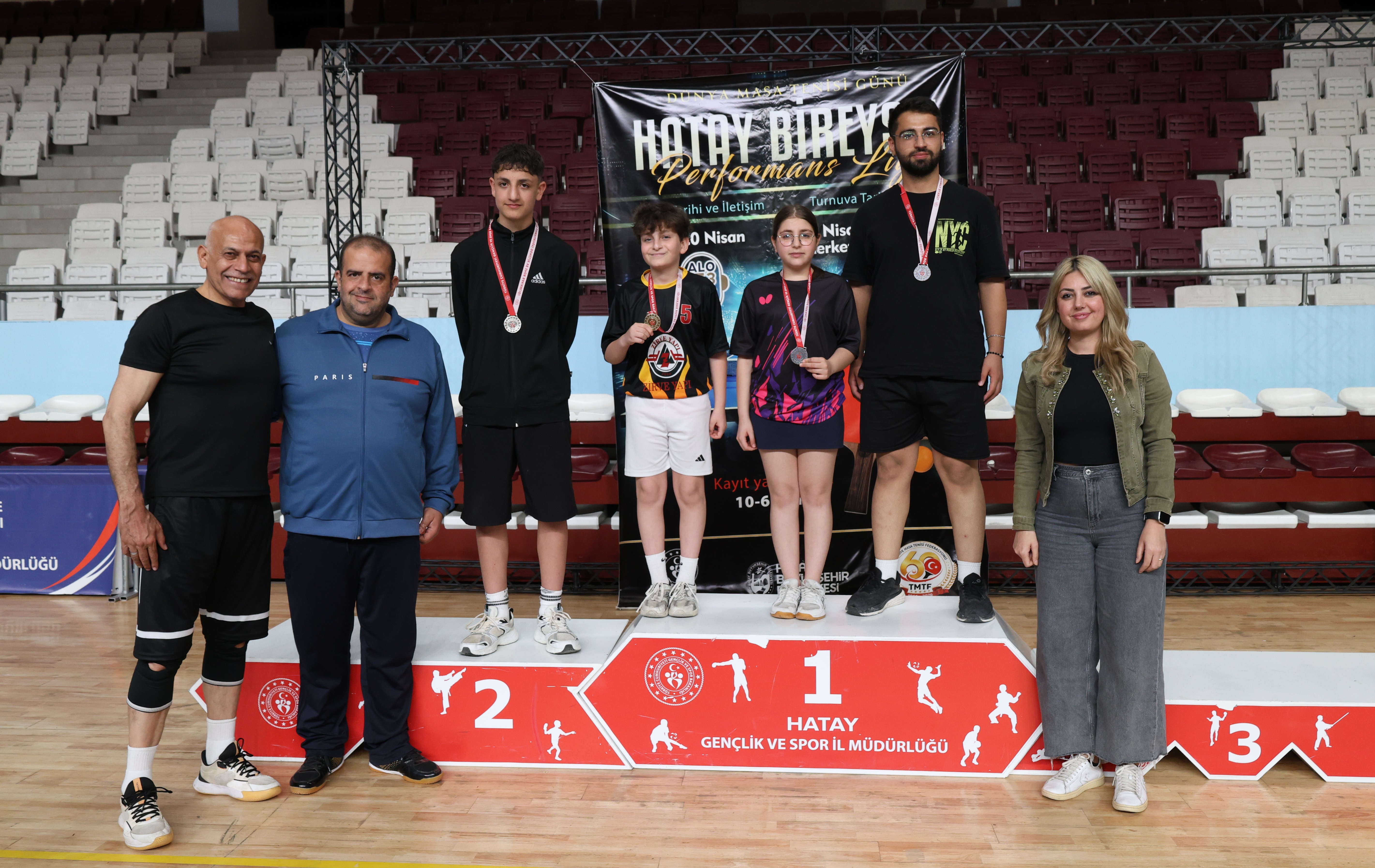 HBB’NİN DESTEKLERİYLE MASA TENİSİ TURNUVASI DÜZENLENDİ