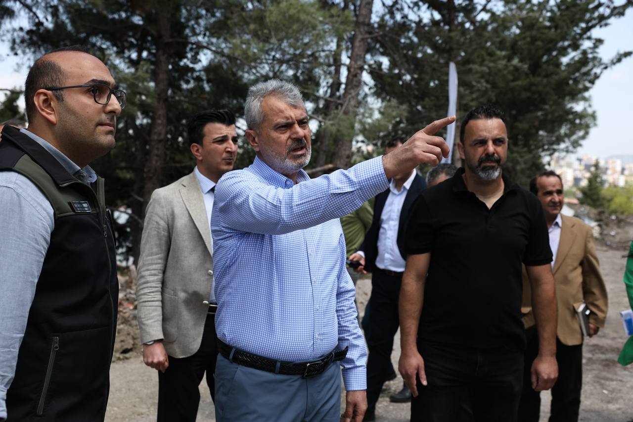 BAŞKAN ÖNTÜRK, DEFNE’DE YATIRIMLARI YERİNDE İNCELEDİ