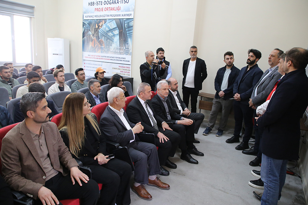 HAKİM İLE METAL SEKTÖRÜNE NİTELİKLİ KAYNAKÇI DESTEĞİ