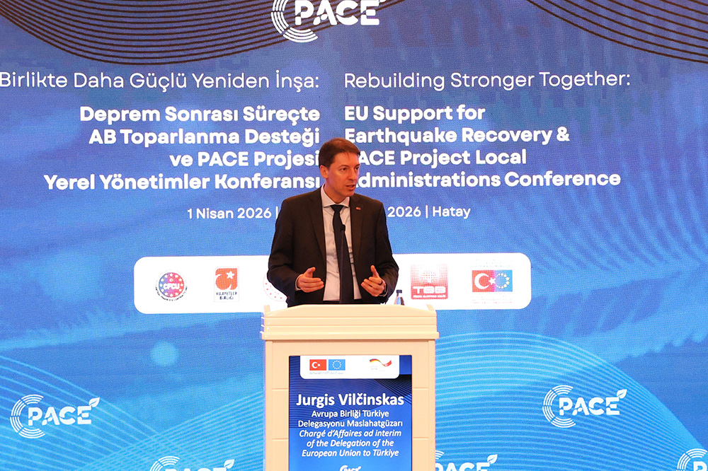 HATAY’DA PACE PROJESİ YEREL YÖNETİMLER KONFERANSI YAPILDI