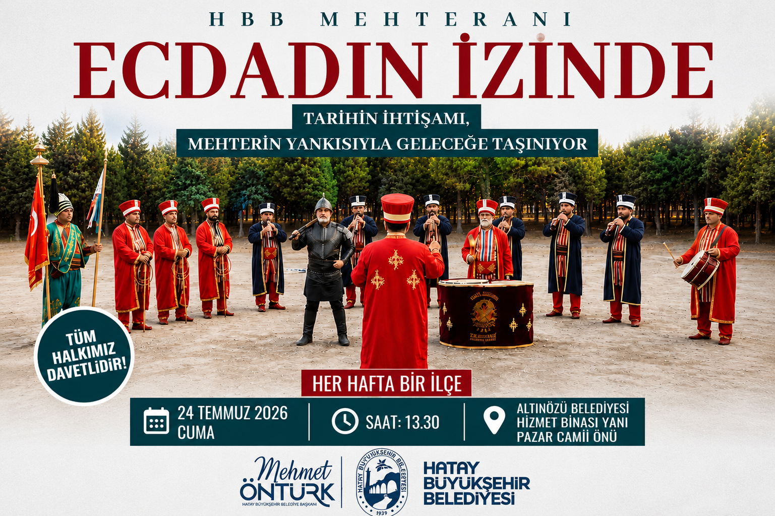 HBB MEHTERANI ALTINÖZÜ’NDE VATANDAŞLARLA BULUŞUYOR