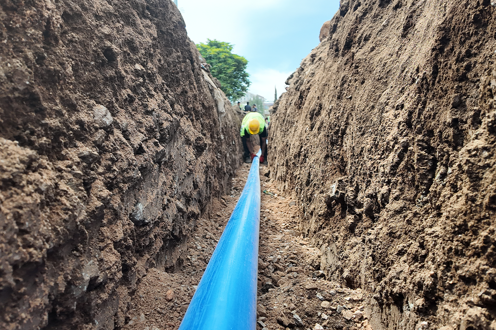 KIRIKHAN’DA DEV PROJENİN 49 KM’Sİ TAMAMLANDI