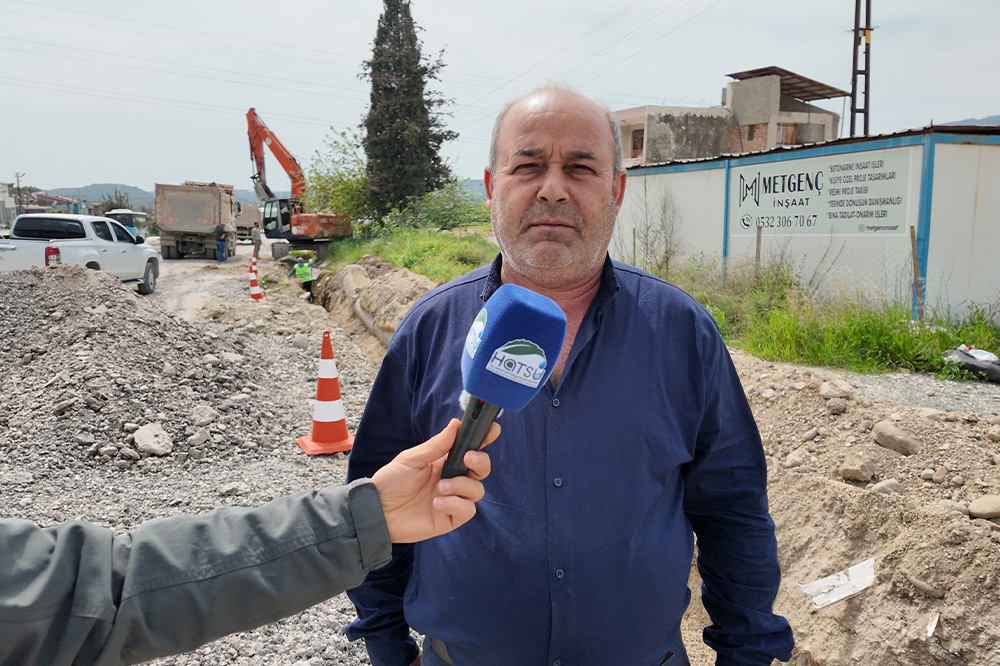 SAMANDAĞ’DA İÇME SUYU PROJESİNİN %88’İ TAMAMLANDI