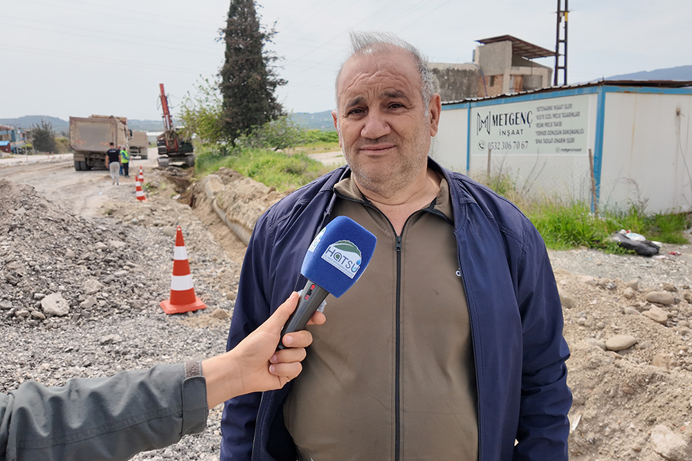SAMANDAĞ’DA İÇME SUYU PROJESİNİN %88’İ TAMAMLANDI