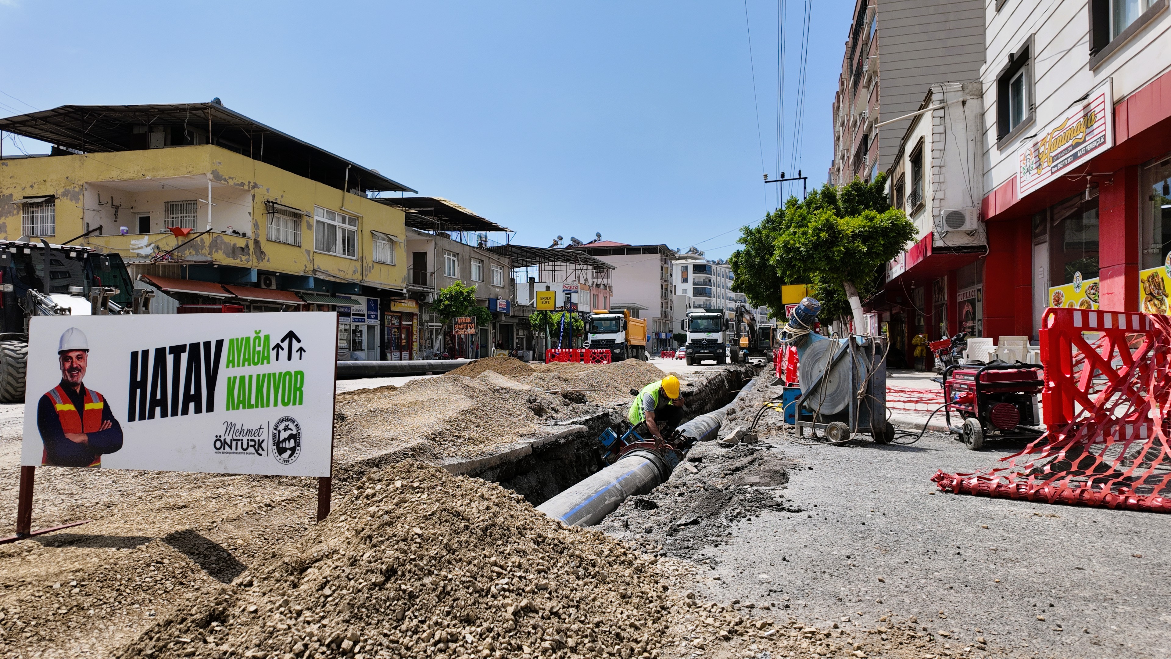 PAYAS’TA 178 KİLOMETRELİK İÇME SUYU YATIRIMININ YÜZDE 79'U TAMAMLANDI