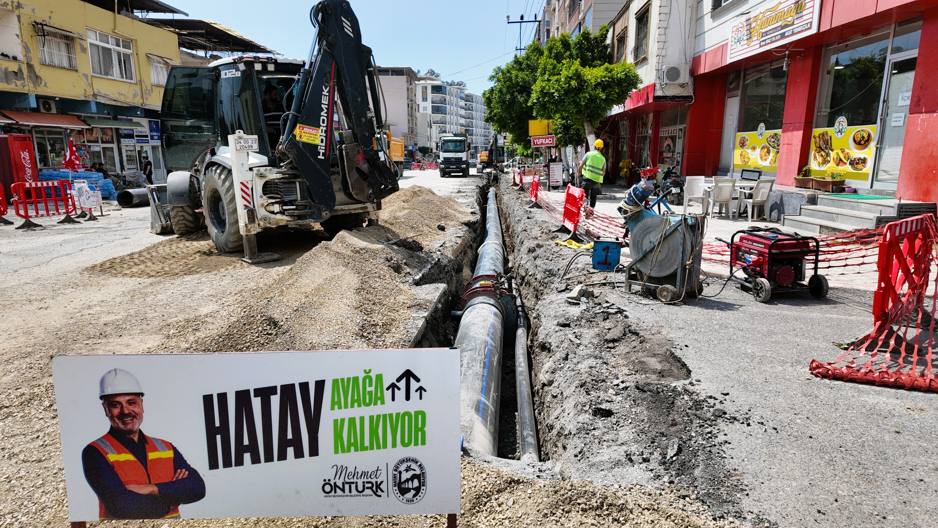 PAYAS’TA 178 KİLOMETRELİK İÇME SUYU YATIRIMININ YÜZDE 79'U TAMAMLANDI