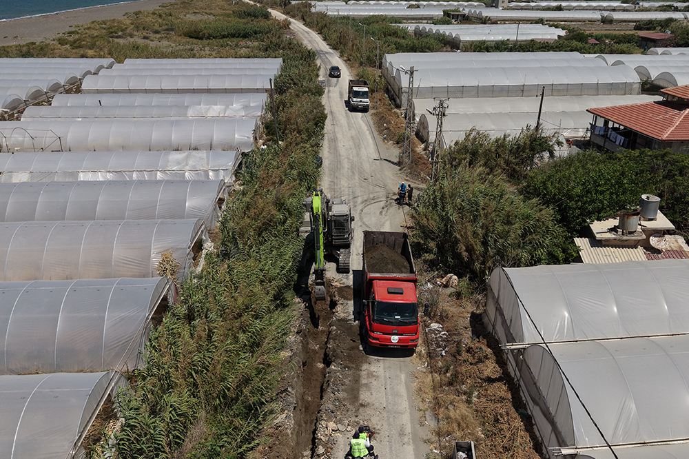 TEKEBAŞI İÇME SUYU PROJESİ'NİN YÜZDE 86’SI TAMAMLANDI