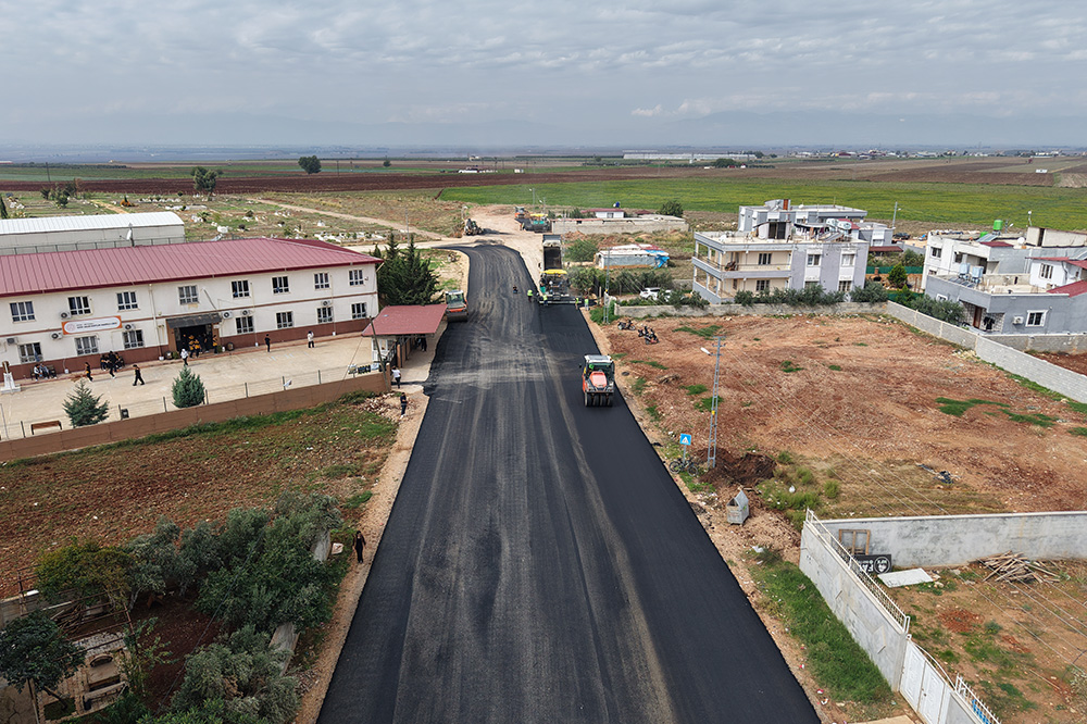 YENİŞEHİR MAHALLESİ’NE 6.5 KM BETON ASFALT