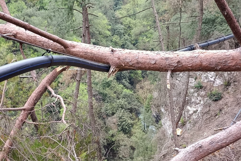 DÖRTYOL KARAKESE’DE 500 METRELİK İÇME SUYU HATTI YENİLENDİ