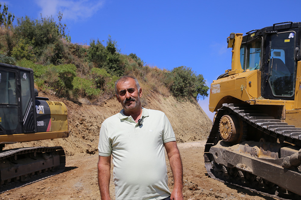HBB’DEN BELEN BENLİDERE’DE ULAŞIMI RAHATLATACAK YOL ÇALIŞMASI