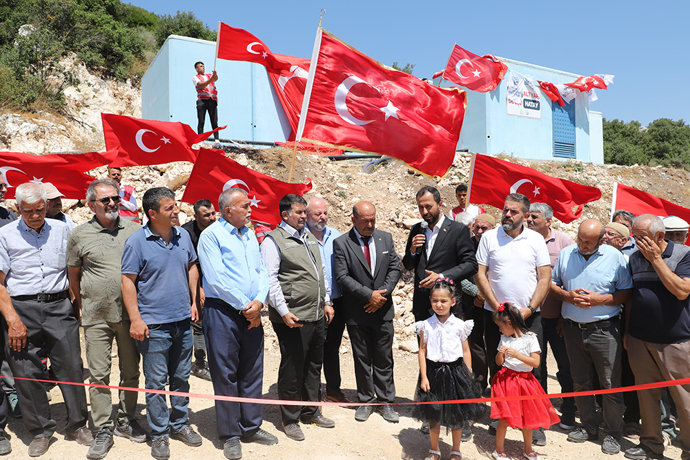 YAYLADAĞI’NIN İÇME SUYU ALTYAPISI HBB İLE GÜÇLENİYOR