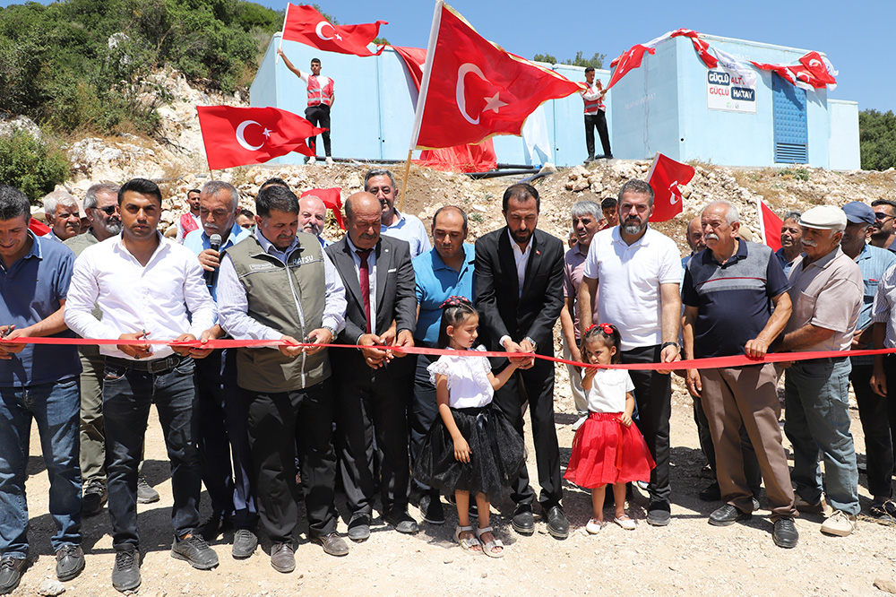YAYLADAĞI’NIN İÇME SUYU ALTYAPISI HBB İLE GÜÇLENİYOR