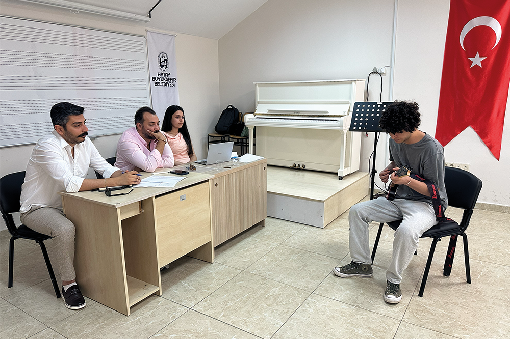 HBB KÜLTÜR SANAT AKADEMİSİ İÇİN SEÇMELER YAPILDI