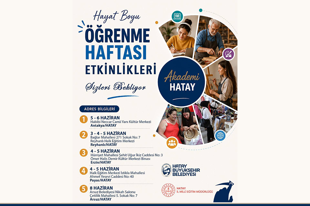 HBB KURSİYERLERİNİN ESERLERİ 10 İLÇEDE VATANDAŞLARLA BULUŞUYOR