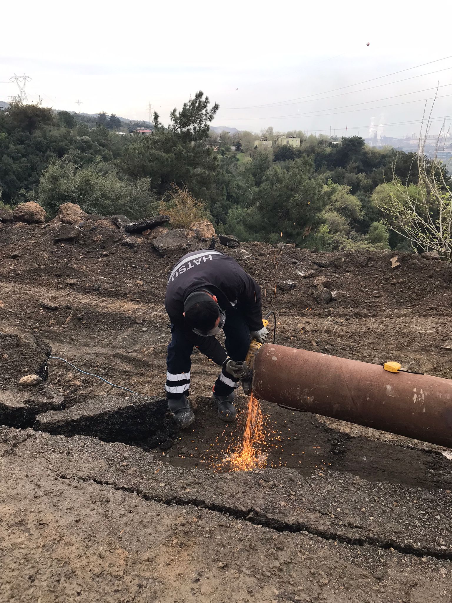 PAYAS’TA İÇME SUYU HATTI HIZLA ONARILDI