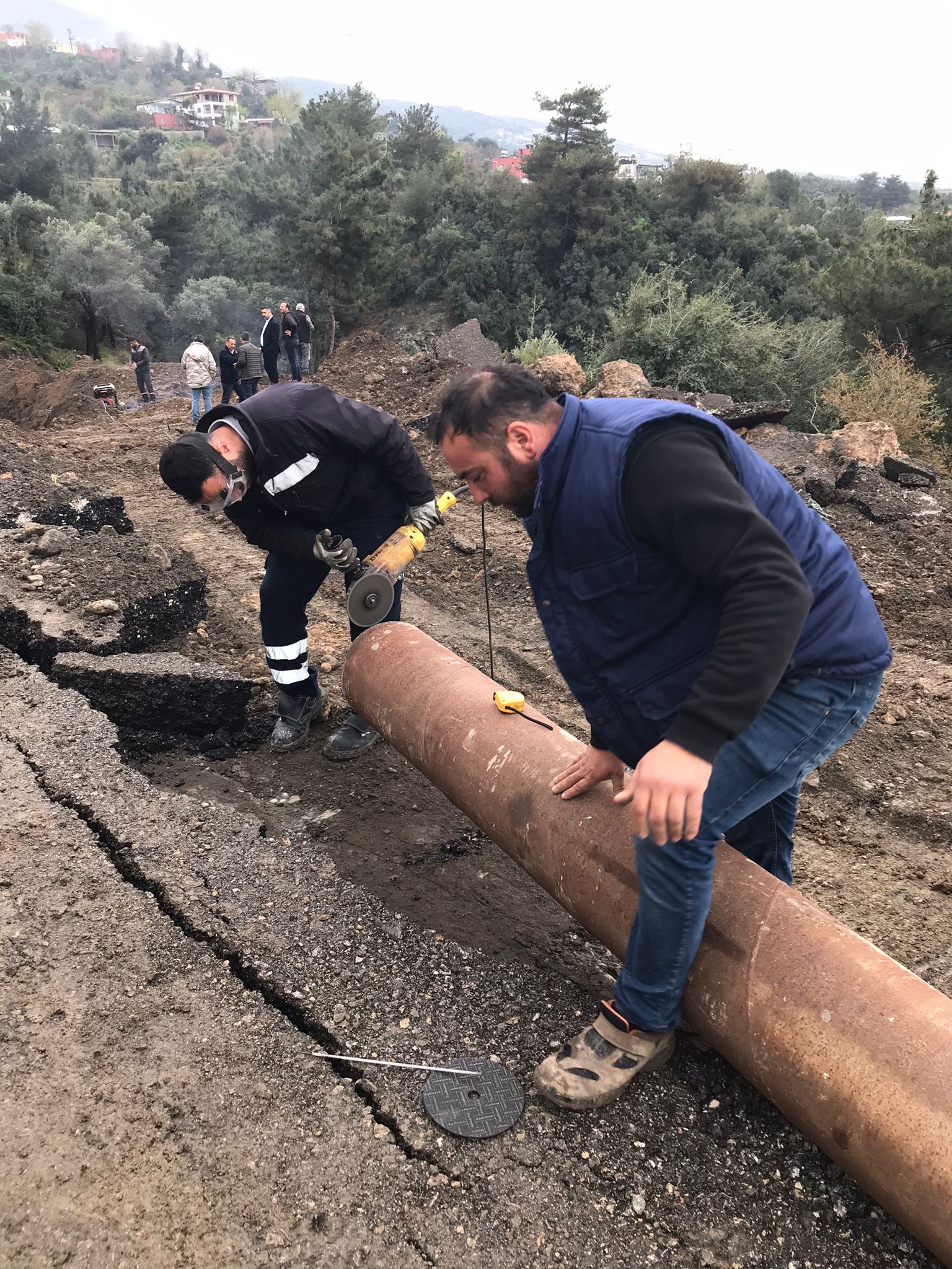 PAYAS’TA İÇME SUYU HATTI HIZLA ONARILDI