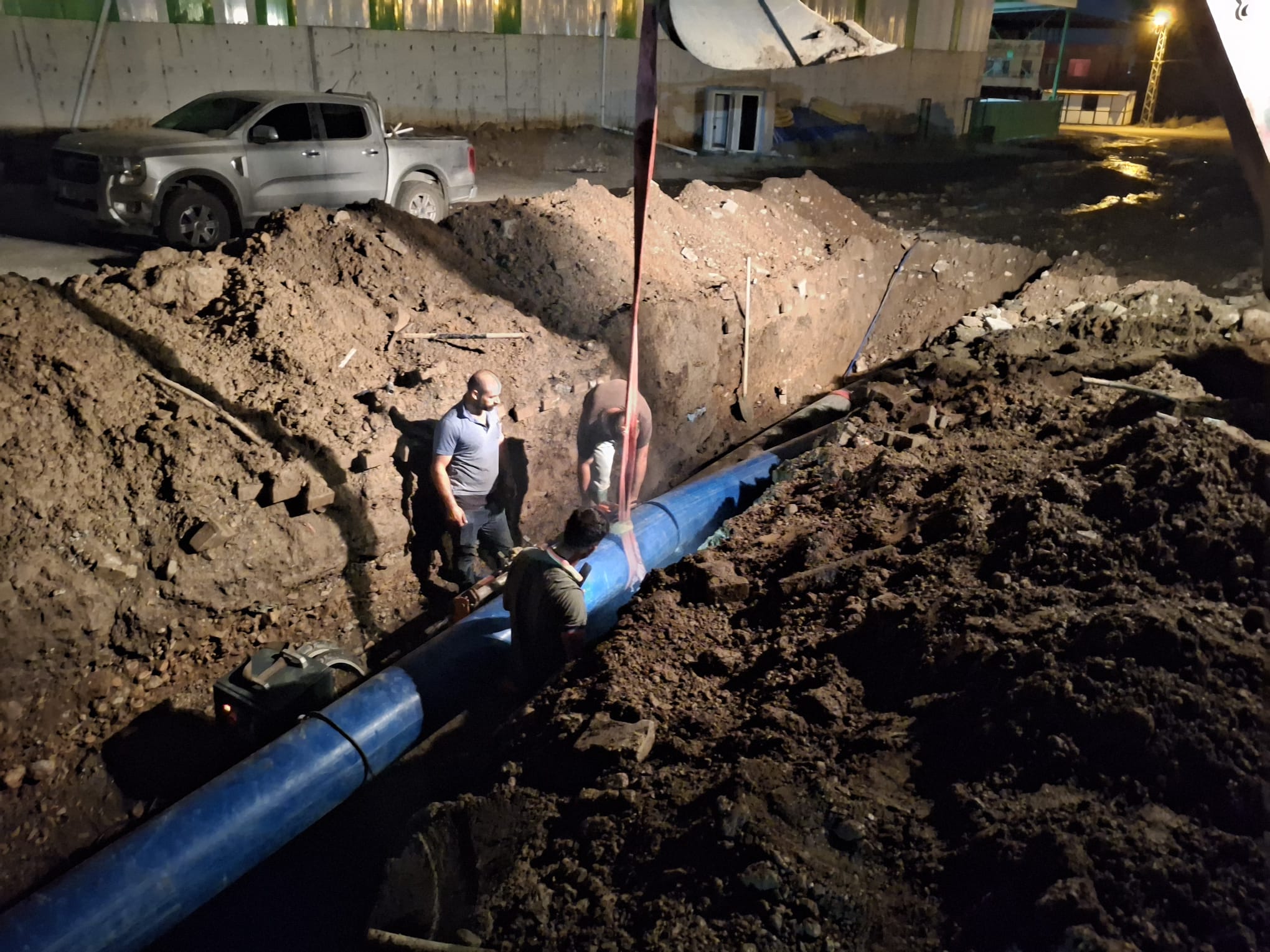 HATSU’DAN PAYAS ANA İÇME SUYU HATTINA HIZLI ÇÖZÜM