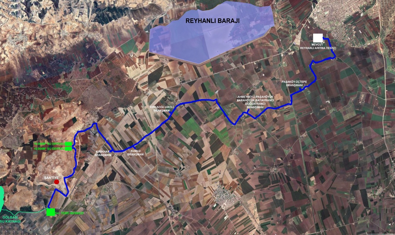 OVAYA HAYAT VERECEK PROJEDE ÇALIŞMALAR SÜRÜYOR