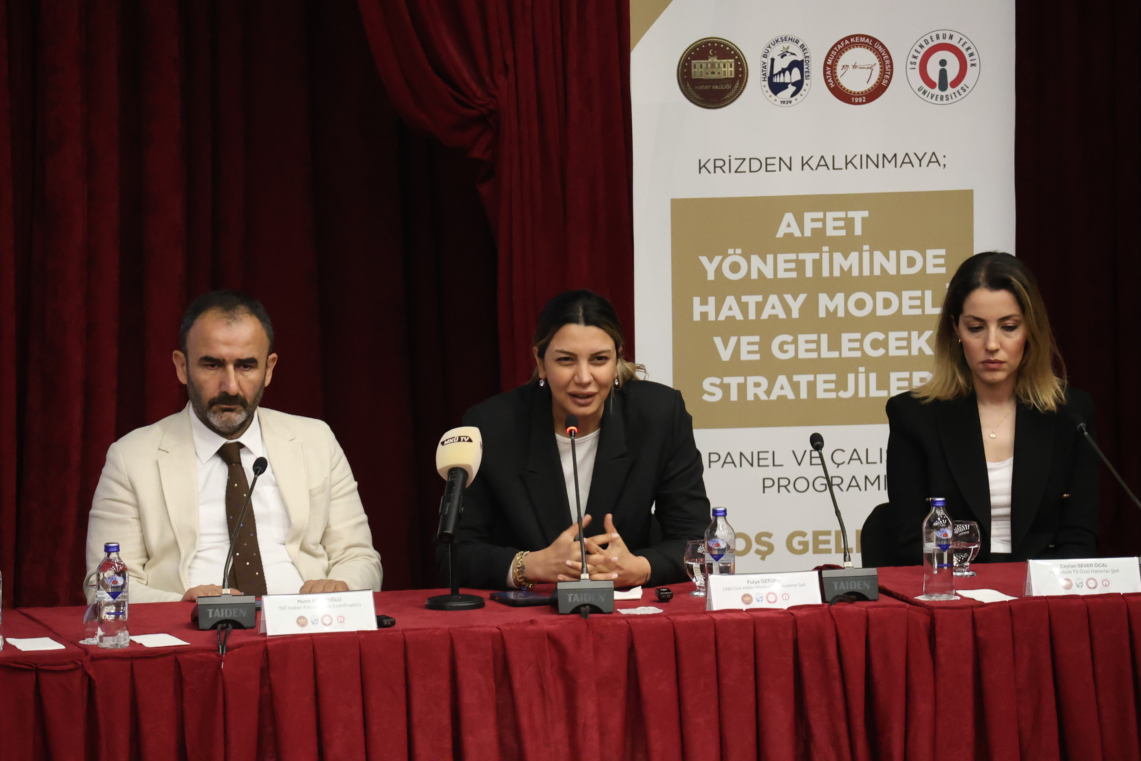 “KRİZDEN KALKINMAYA: AFET YÖNETİMİNDE HATAY MODELİ” ÇALIŞTAYI TAMAMLANDI