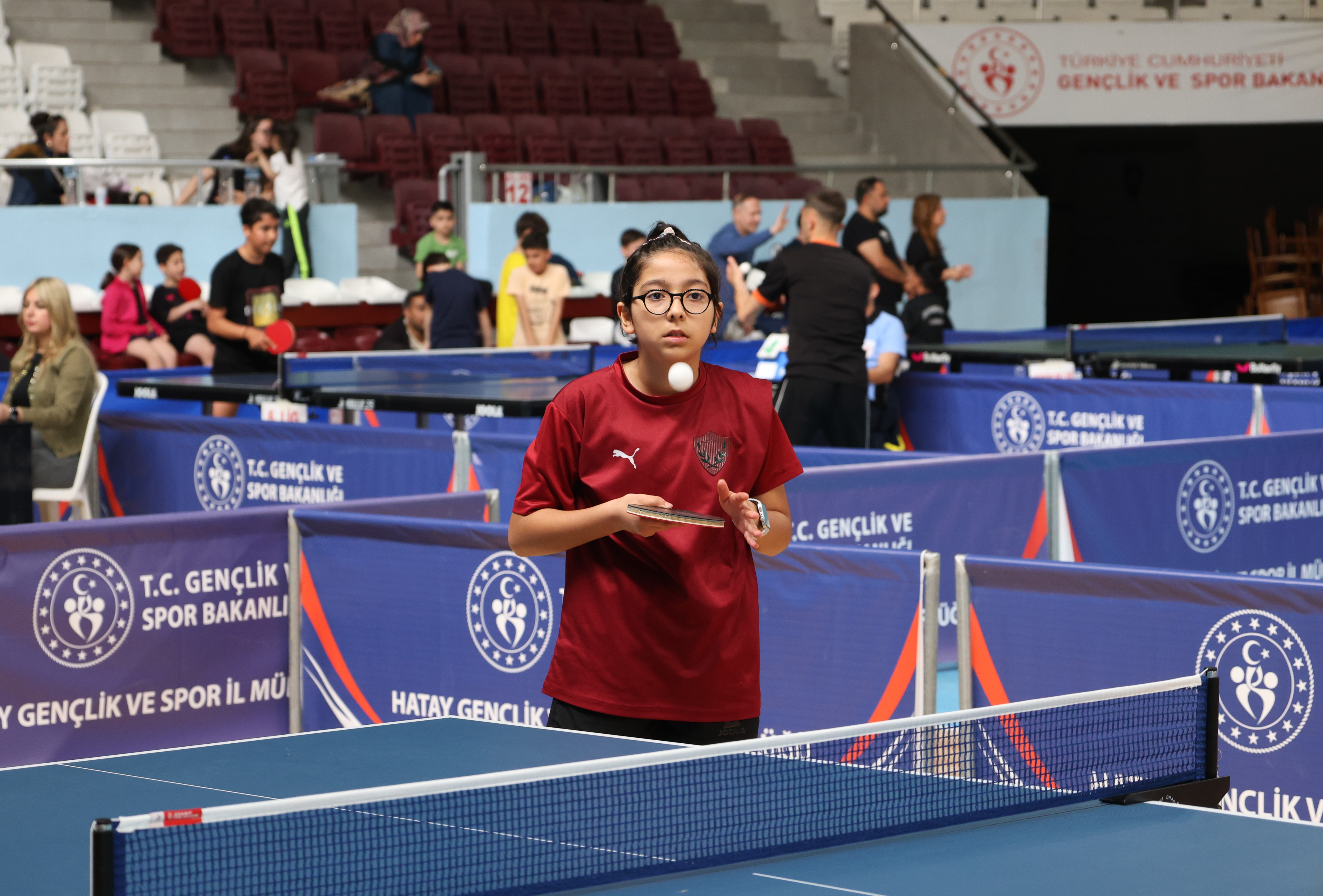 HBB’NİN DESTEKLERİYLE MASA TENİSİ TURNUVASI DÜZENLENDİ