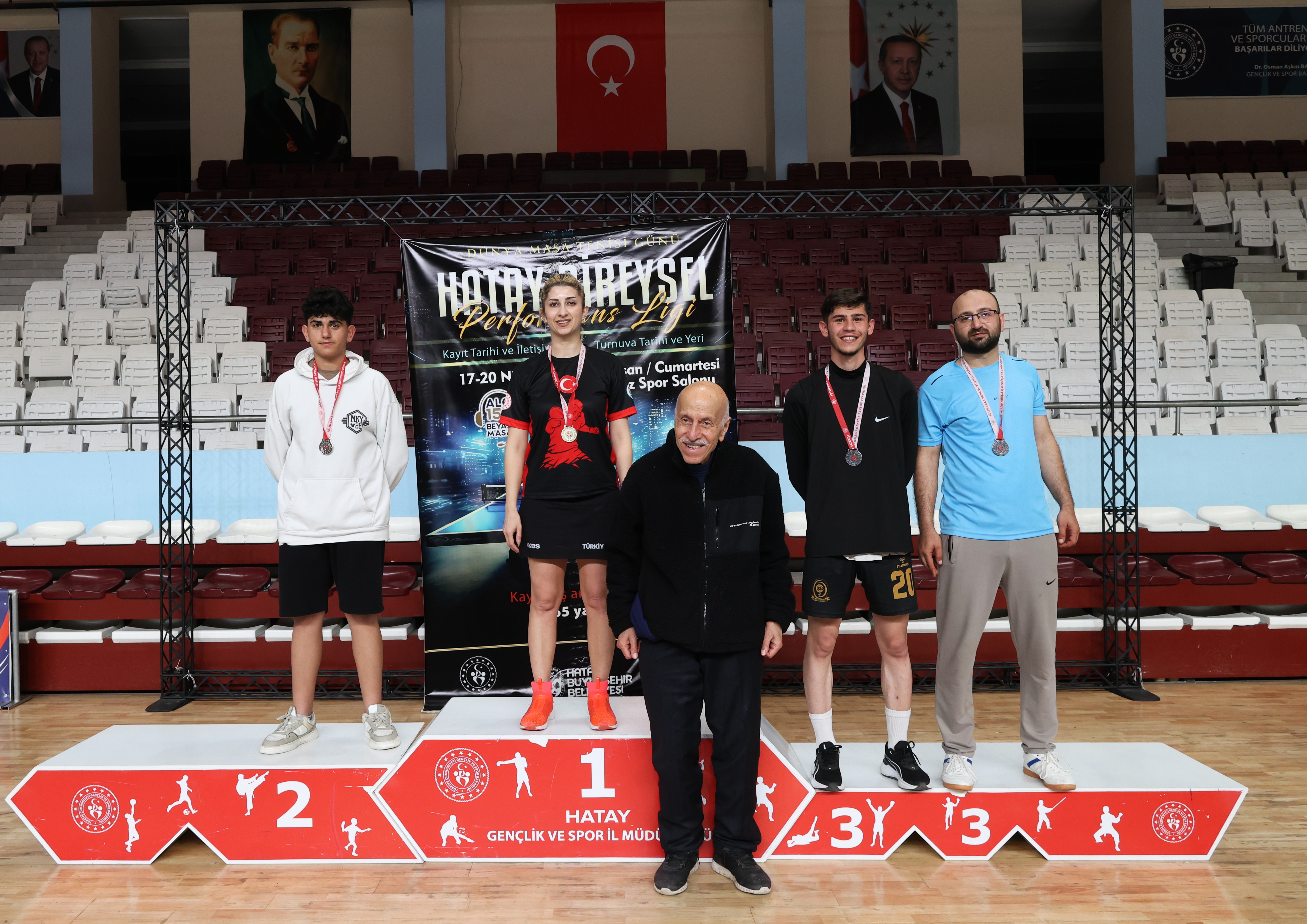 HBB’NİN DESTEKLERİYLE MASA TENİSİ TURNUVASI DÜZENLENDİ