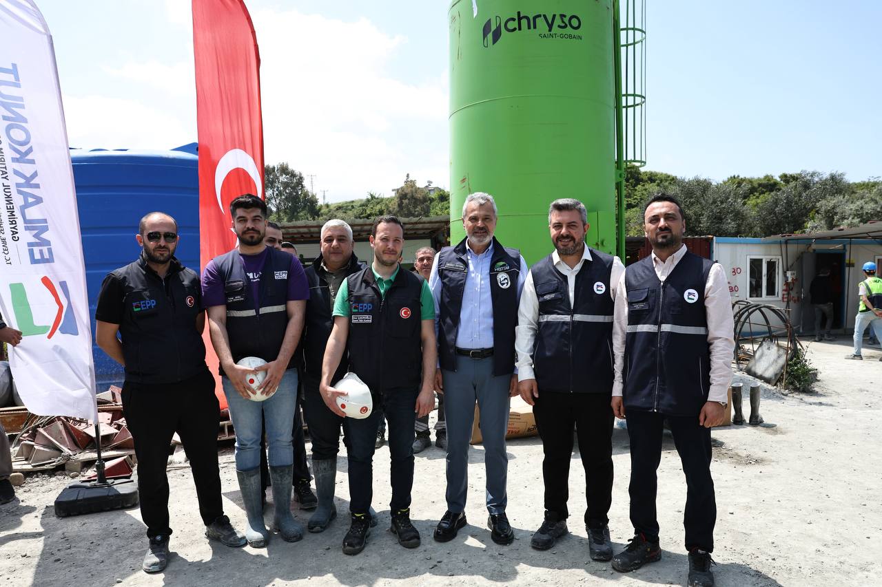 BAŞKAN ÖNTÜRK HBB'NİN DEFNE'DEKİ YATIRIMLARINI YERİNDE İNCELEDİ