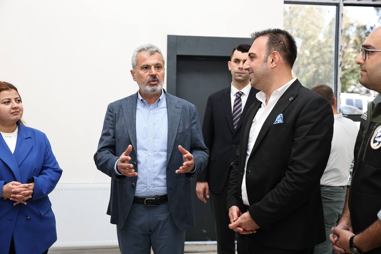 BAŞKAN ÖNTÜRK HBB'NİN DEFNE'DEKİ YATIRIMLARINI YERİNDE İNCELEDİ