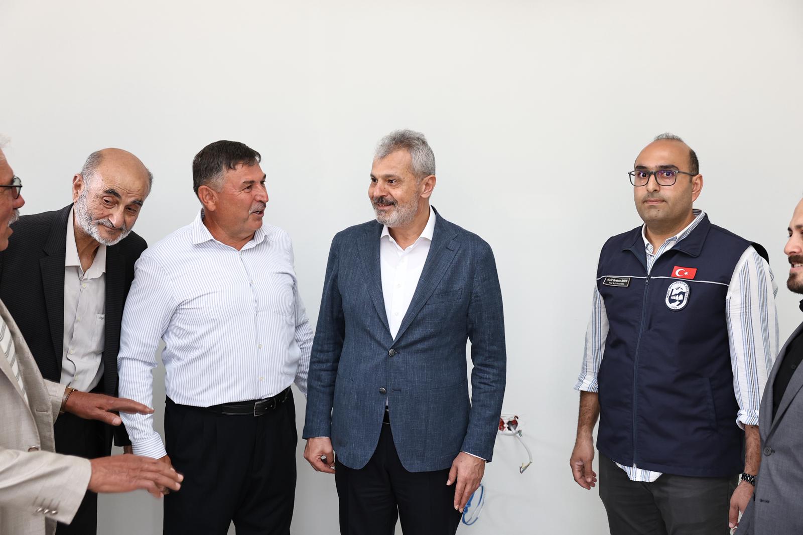 BAŞKAN ÖNTÜRK DÖRTYOL’DA DEVAM EDEN ÇOK AMAÇLI SALON PROJESİNİ İNCELEDİ