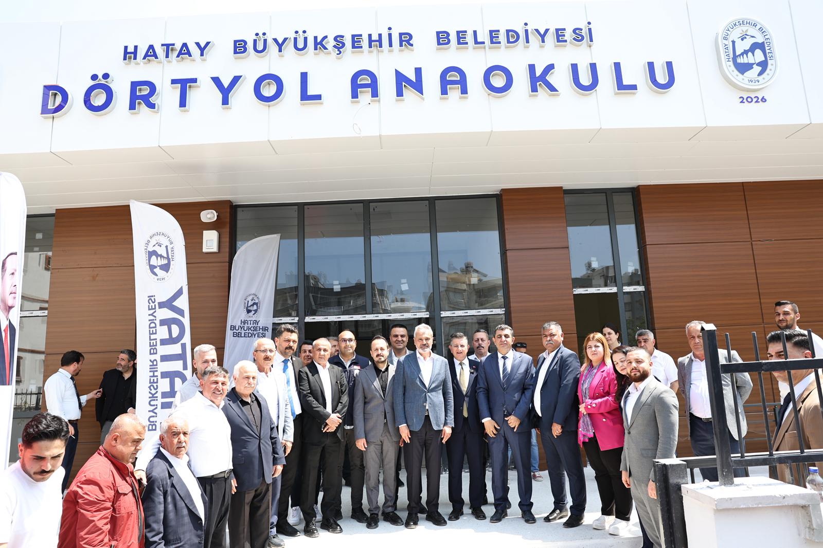 DÖRTYOL ANAOKULU PROJESİNDE SONA GELİNDİ:BAŞKAN ÖNTÜRK, PROJEYİ ZİYARET ETTİ