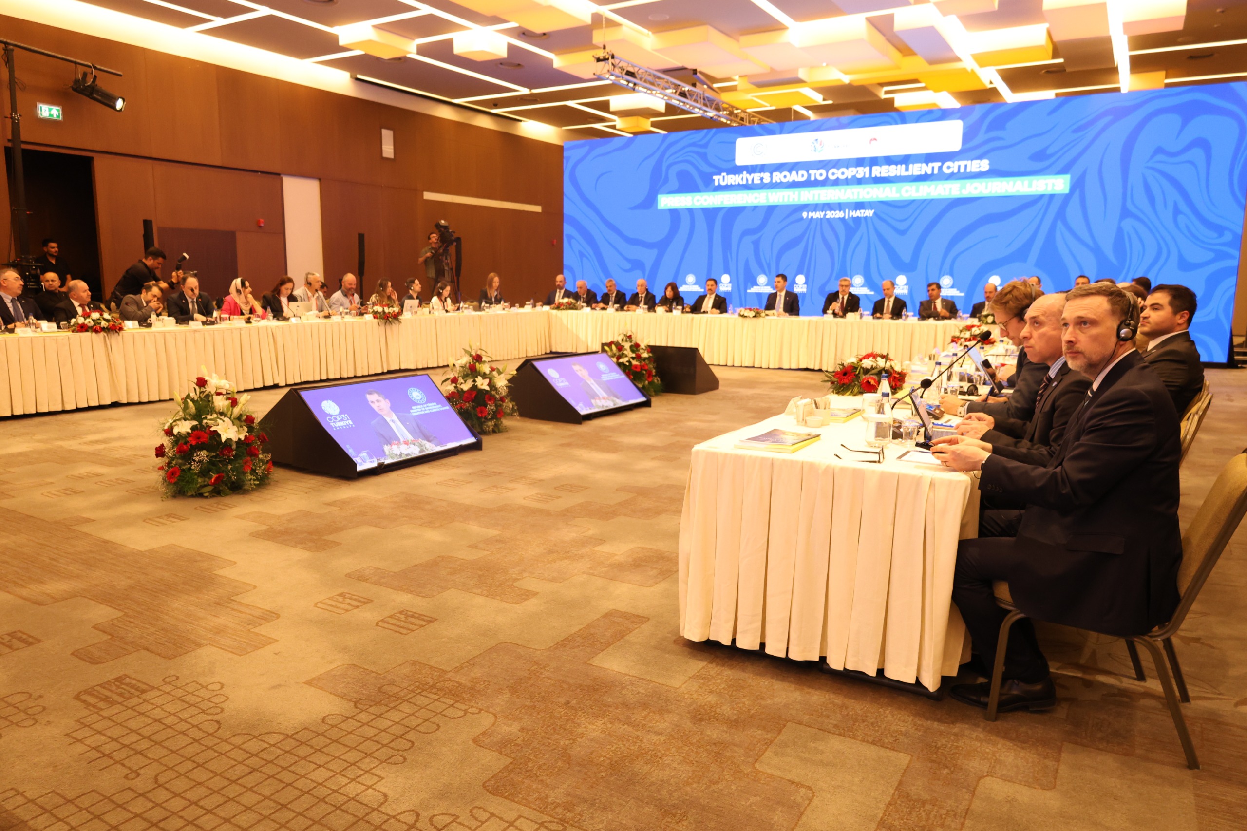 COP31 SÜRECİNDE HATAY MODELİ DÜNYA BASININA ANLATILDI
