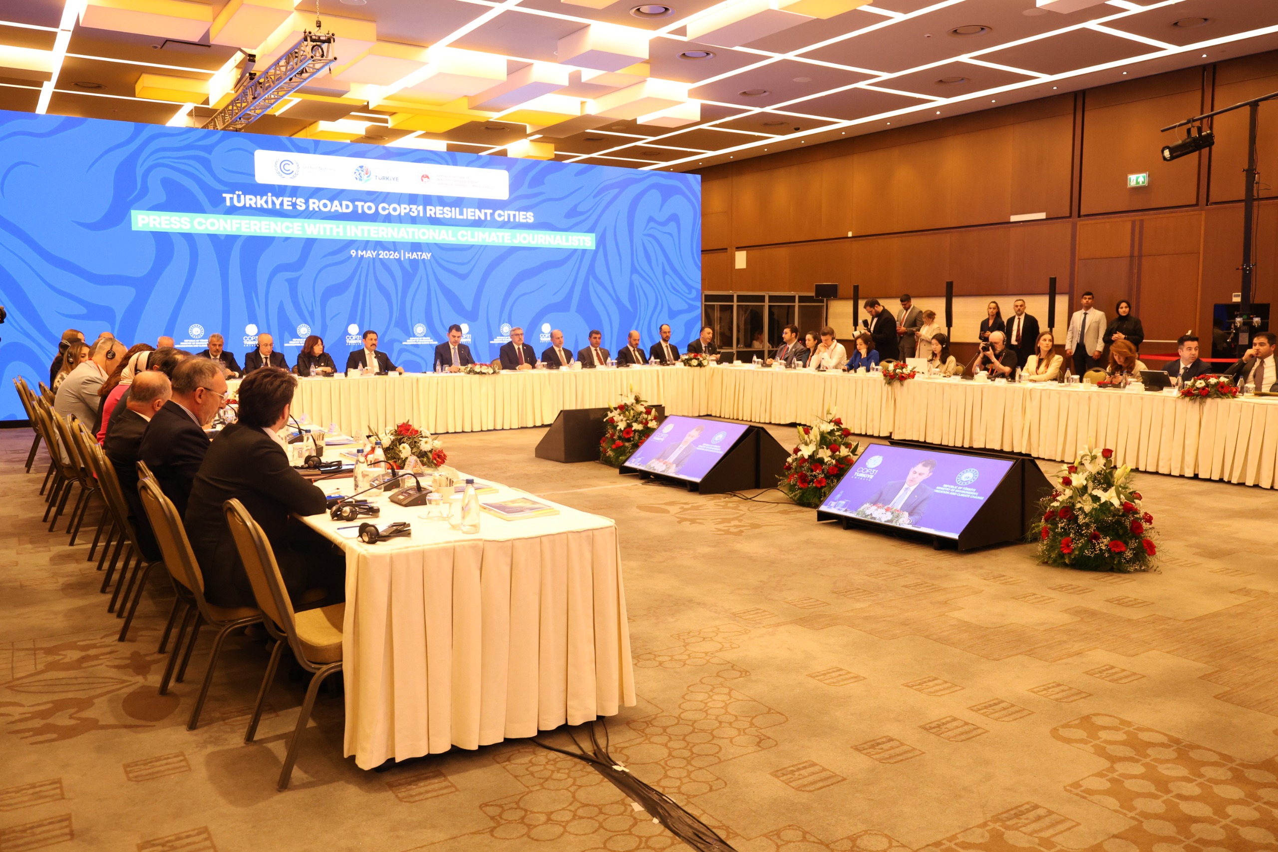 COP31 SÜRECİNDE HATAY MODELİ DÜNYA BASININA ANLATILDI