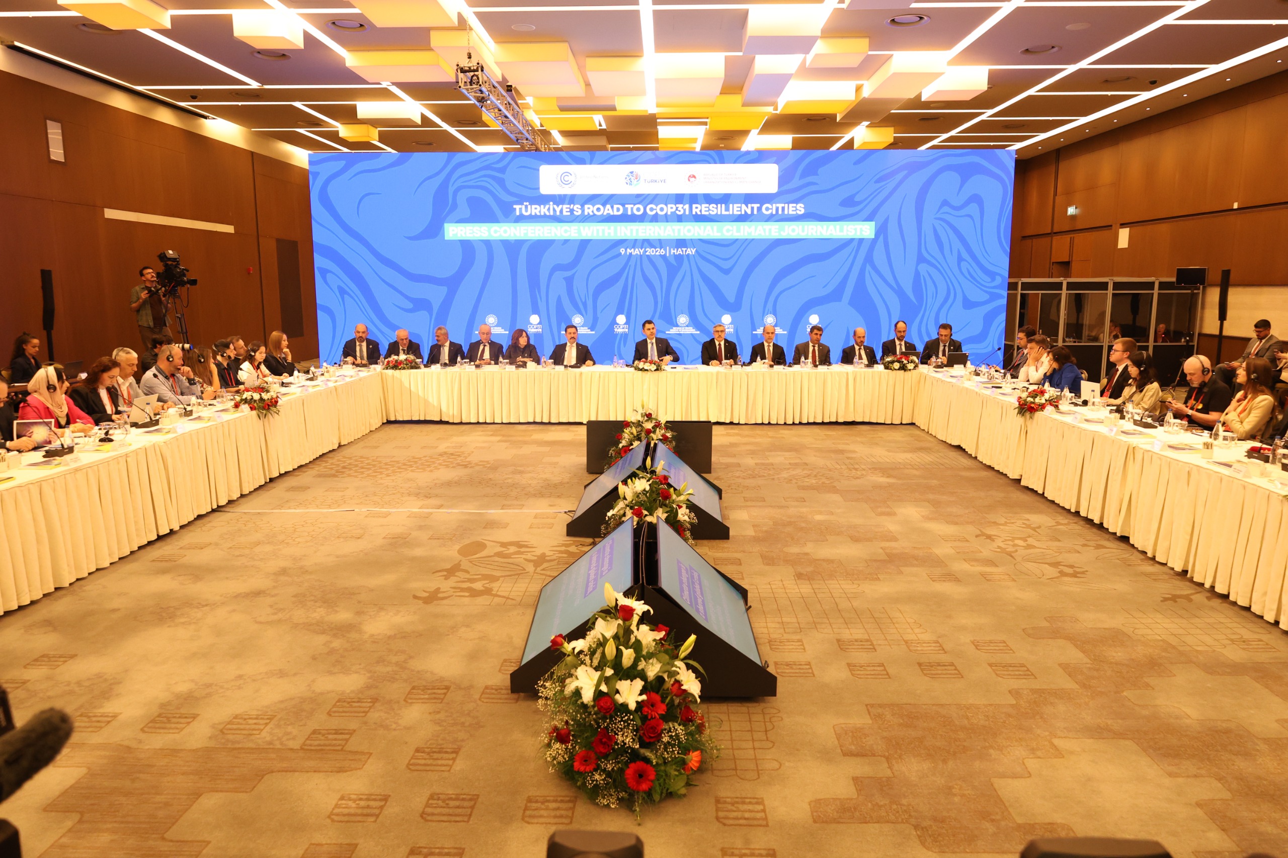 COP31 SÜRECİNDE HATAY MODELİ DÜNYA BASININA ANLATILDI