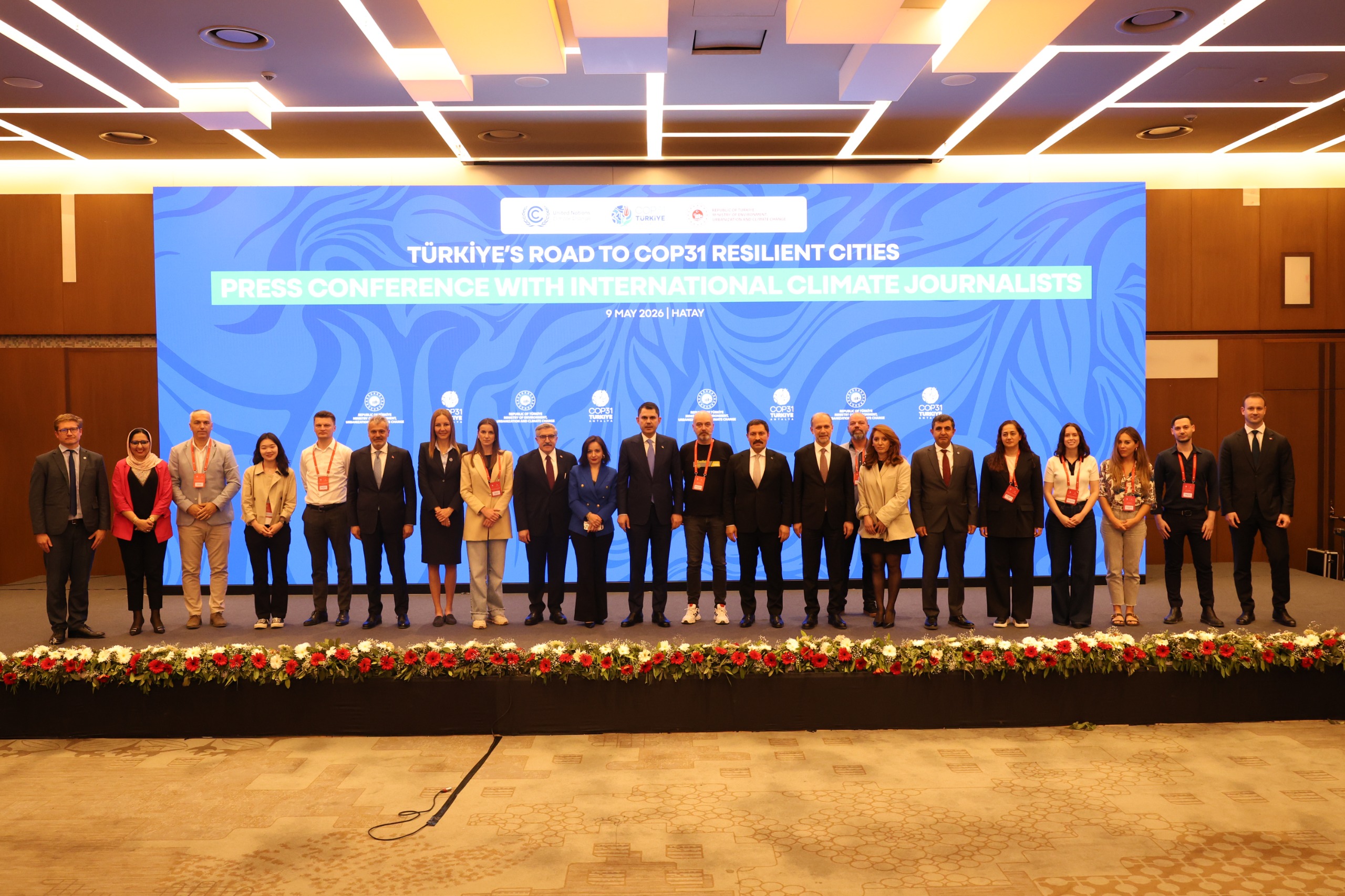 COP31 SÜRECİNDE HATAY MODELİ DÜNYA BASININA ANLATILDI
